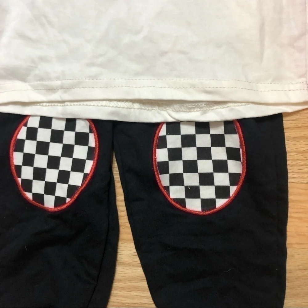 Speed Machine Racing Car Outfit NEW 4T Quacker Jack Long Sleeve Sweatpants Shirt